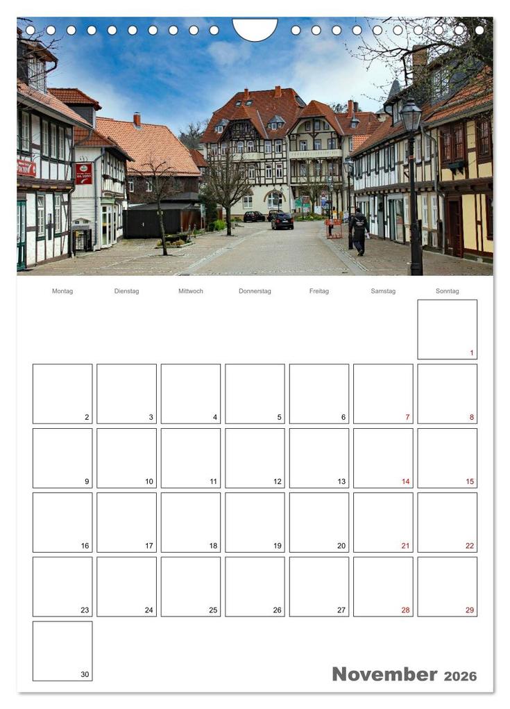 Weitere Ansicht: Ilsenburg im Harz - Terminplaner (Wandkalender 2026 DIN A4 hoch), CALVENDO Monatskalender | Holger Felix, Calvendo