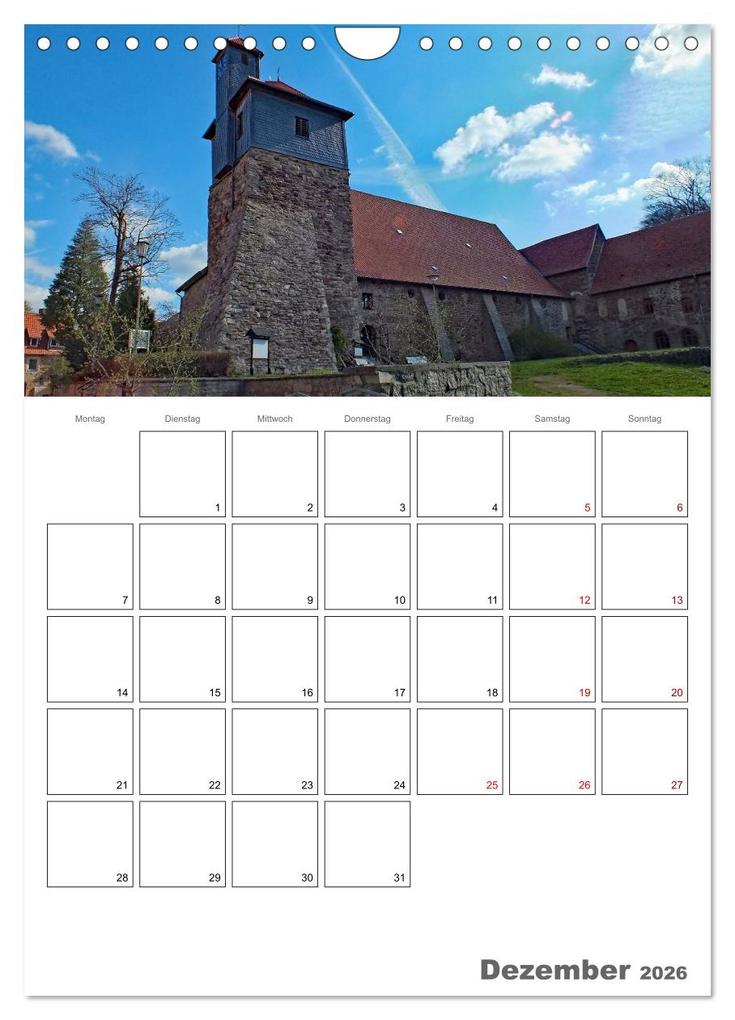 Weitere Ansicht: Ilsenburg im Harz - Terminplaner (Wandkalender 2026 DIN A4 hoch), CALVENDO Monatskalender | Holger Felix, Calvendo