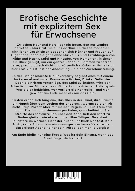 Weitere Ansicht: Die Pokerparty | Mia Graf