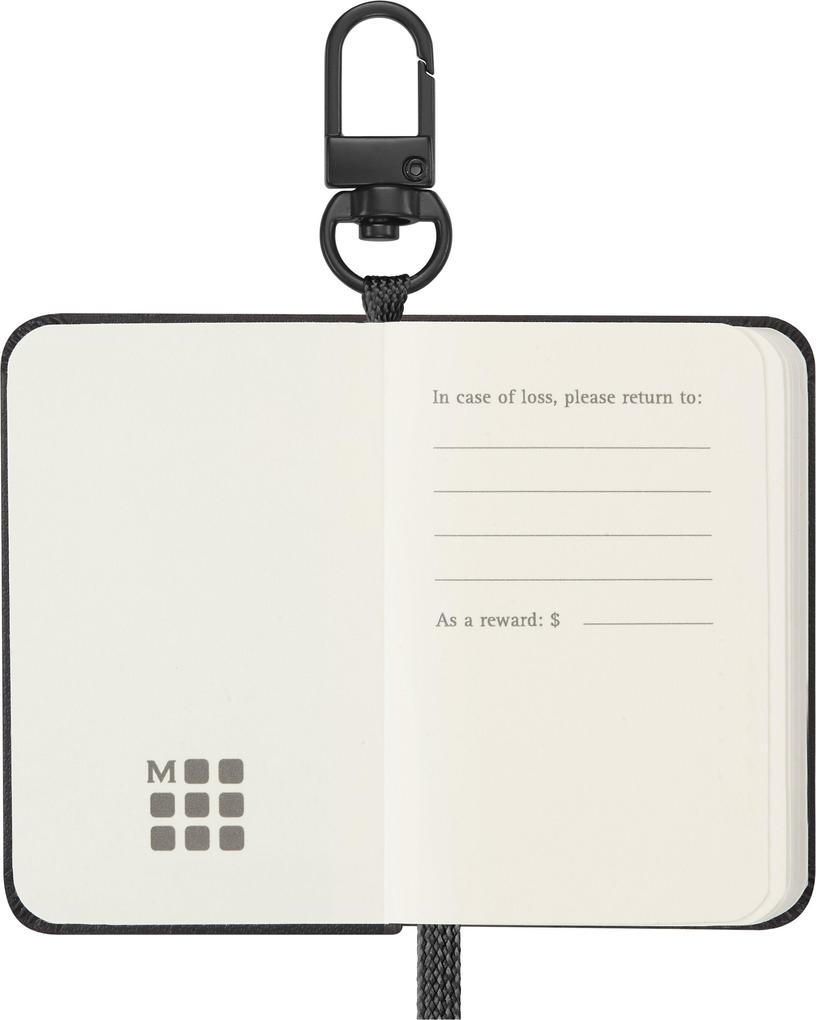 Weitere Ansicht: Moleskine The Mini - Notizbuch Charm Schwarz