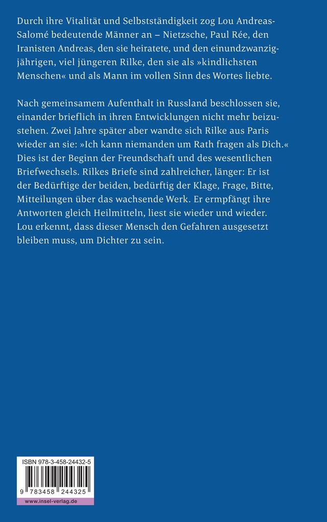 Weitere Ansicht: Briefwechsel | Lou Andreas-Salomé, Rainer Maria Rilke