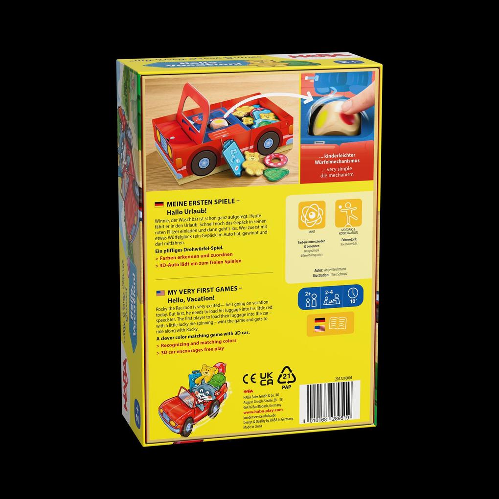 Weitere Ansicht: Meine ersten Spiele - Hallo Urlaub!