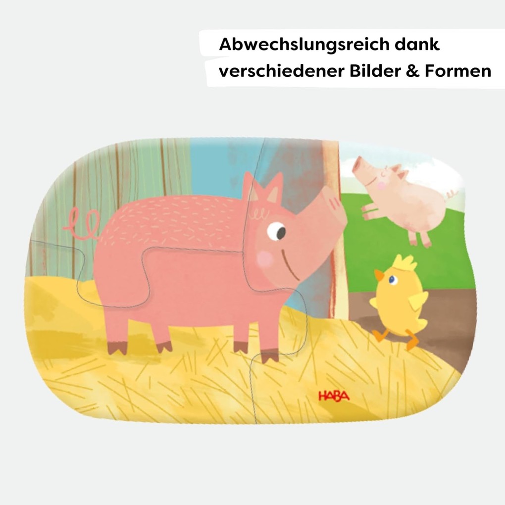 Weitere Ansicht: 6 erste Puzzles - Bauernhof