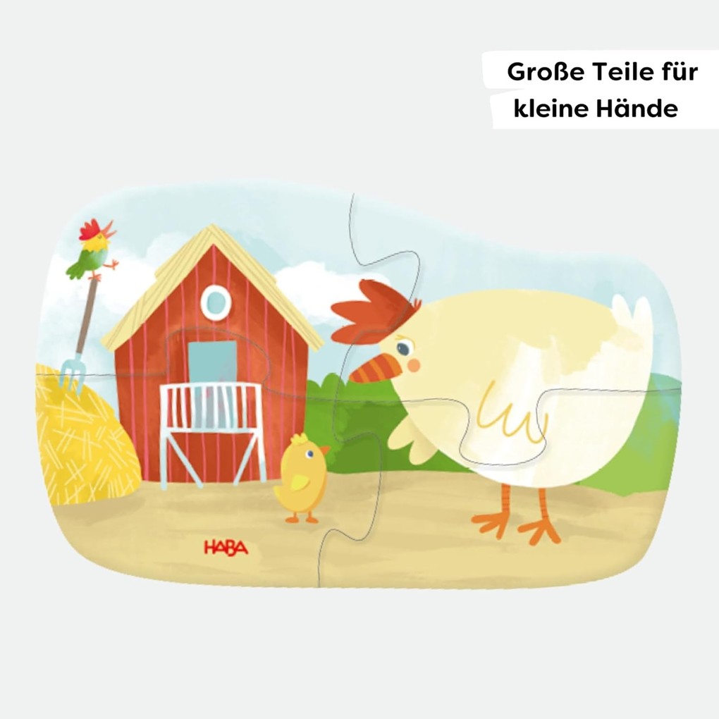Weitere Ansicht: 6 erste Puzzles - Bauernhof