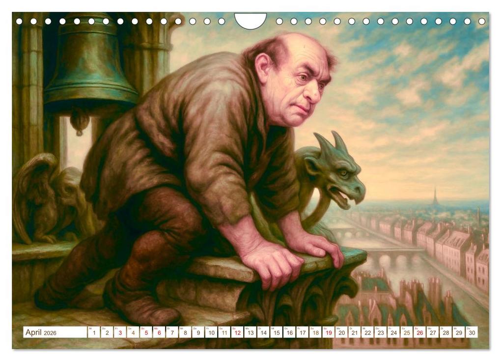 Weitere Ansicht: Victor Hugo (Wandkalender 2026 DIN A4 quer), CALVENDO Monatskalender | Steffani Lehmann, Calvendo