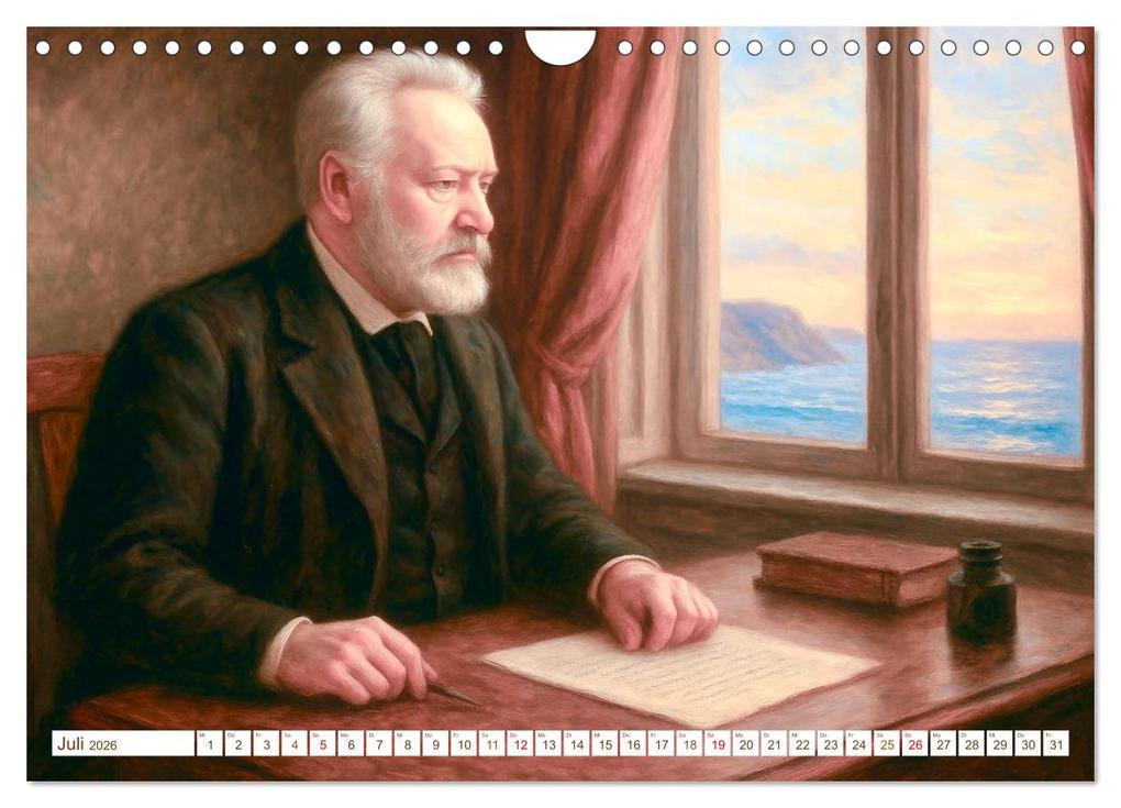 Weitere Ansicht: Victor Hugo (Wandkalender 2026 DIN A4 quer), CALVENDO Monatskalender | Steffani Lehmann, Calvendo