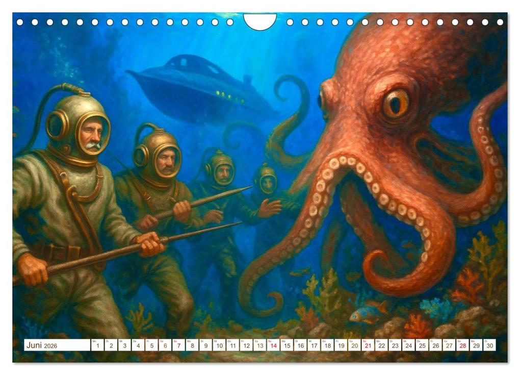 Weitere Ansicht: Jules Verne. Sein Leben, seine Werke (Wandkalender 2026 DIN A4 quer), CALVENDO Monatskalender | Steffani Lehmann, Calvendo