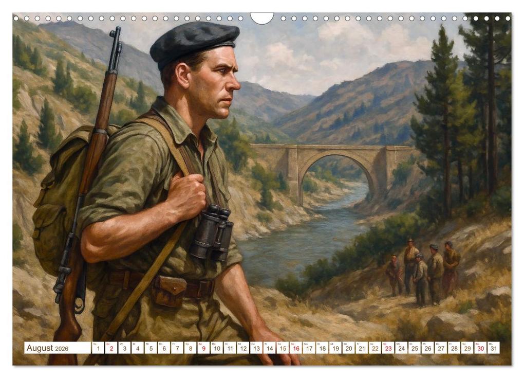 Weitere Ansicht: Ernest Hemingway (Wandkalender 2026 DIN A3 quer), CALVENDO Monatskalender | Steffani Lehmann, Calvendo