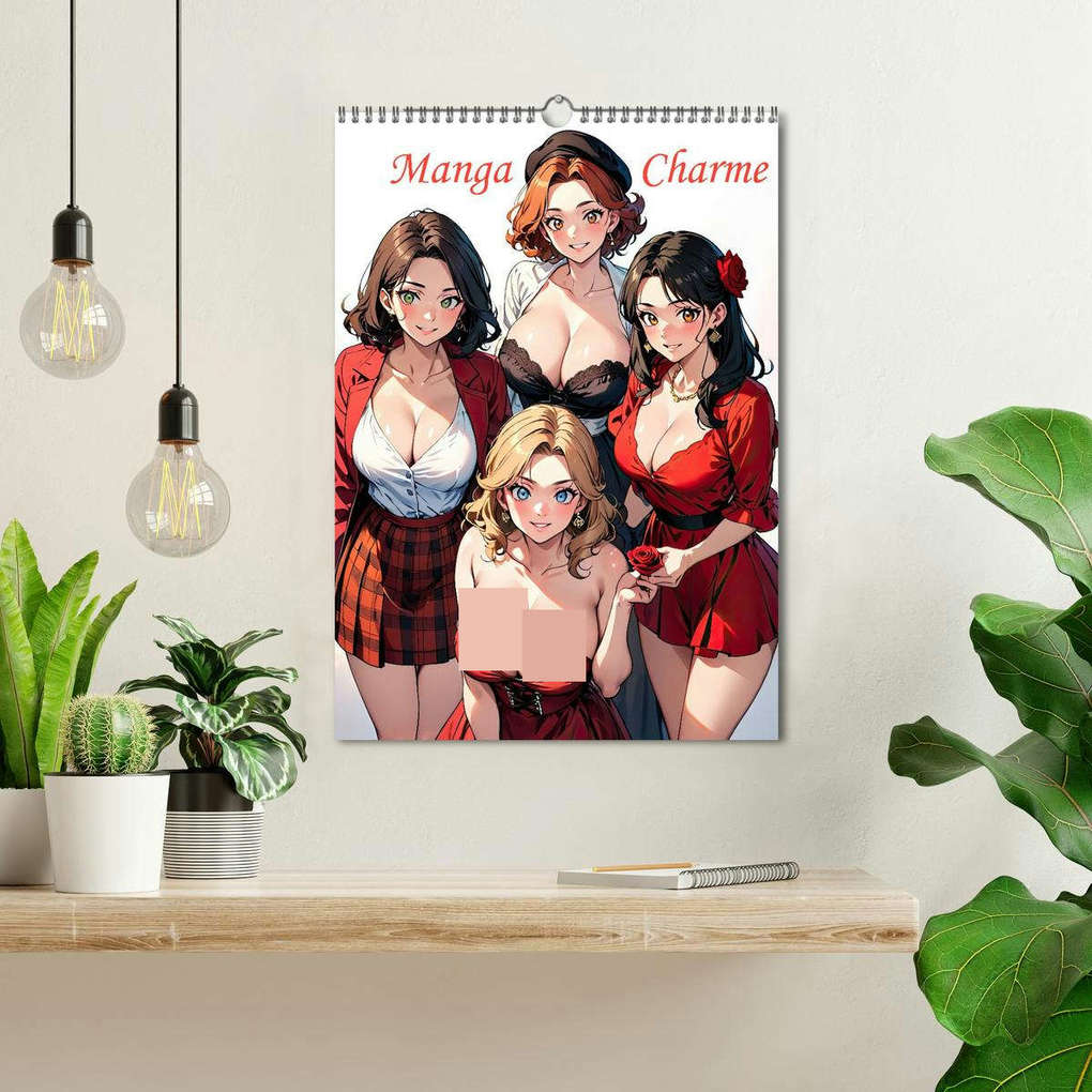 Weitere Ansicht: Manga Charme (Wandkalender 2026 DIN A3 hoch), CALVENDO Monatskalender | Peter Balan, Calvendo