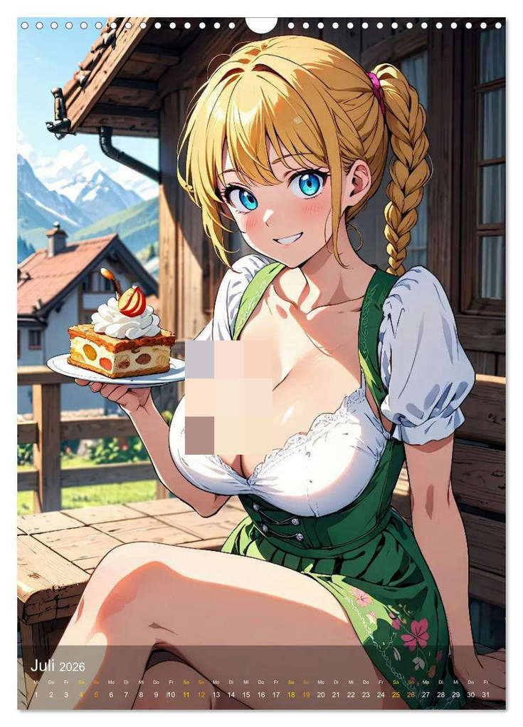 Weitere Ansicht: Manga Charme (Wandkalender 2026 DIN A3 hoch), CALVENDO Monatskalender | Peter Balan, Calvendo