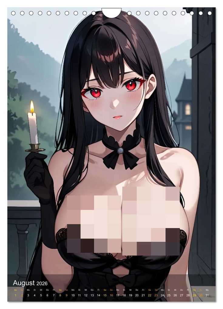 Weitere Ansicht: Manga Charme (Wandkalender 2026 DIN A4 hoch), CALVENDO Monatskalender | Peter Balan, Calvendo