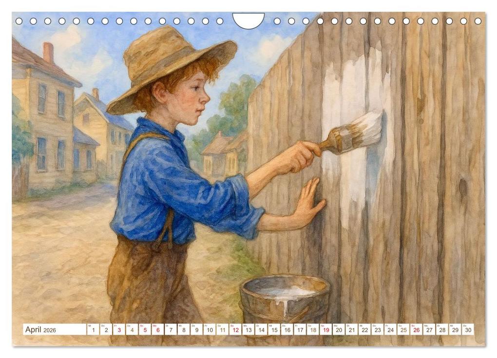 Weitere Ansicht: Mark Twain (Wandkalender 2026 DIN A4 quer), CALVENDO Monatskalender | Steffani Lehmann, Calvendo