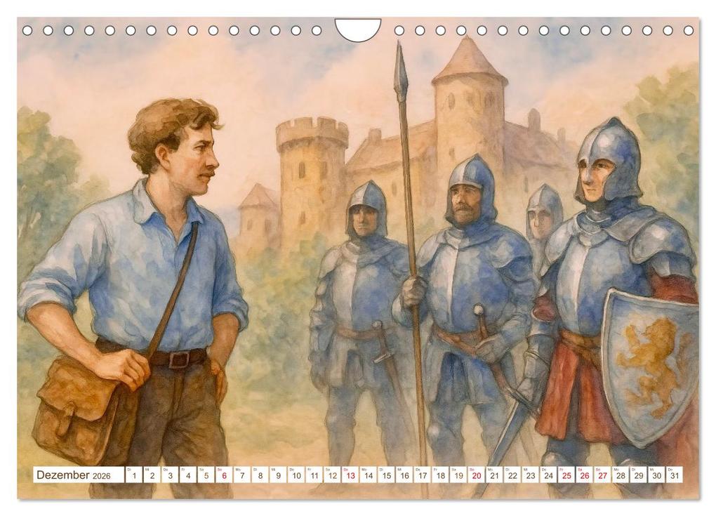 Weitere Ansicht: Mark Twain (Wandkalender 2026 DIN A4 quer), CALVENDO Monatskalender | Steffani Lehmann, Calvendo