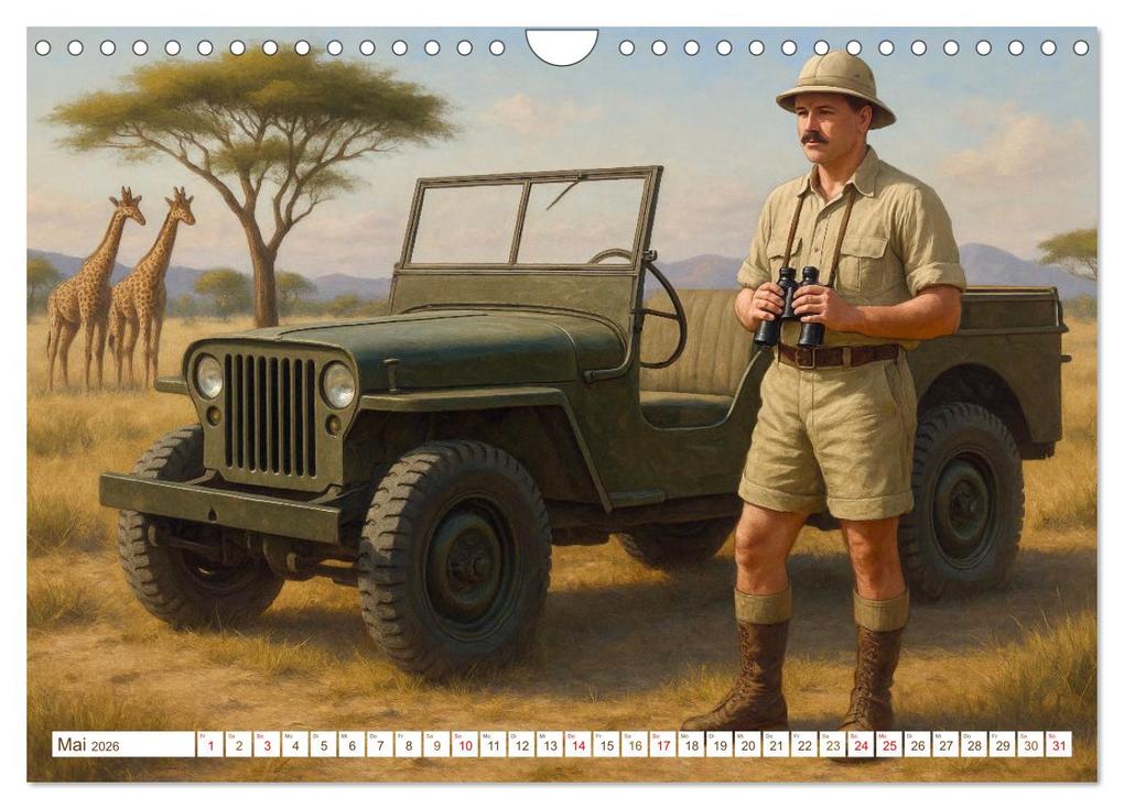 Weitere Ansicht: Ernest Hemingway (Wandkalender 2026 DIN A4 quer), CALVENDO Monatskalender | Steffani Lehmann, Calvendo