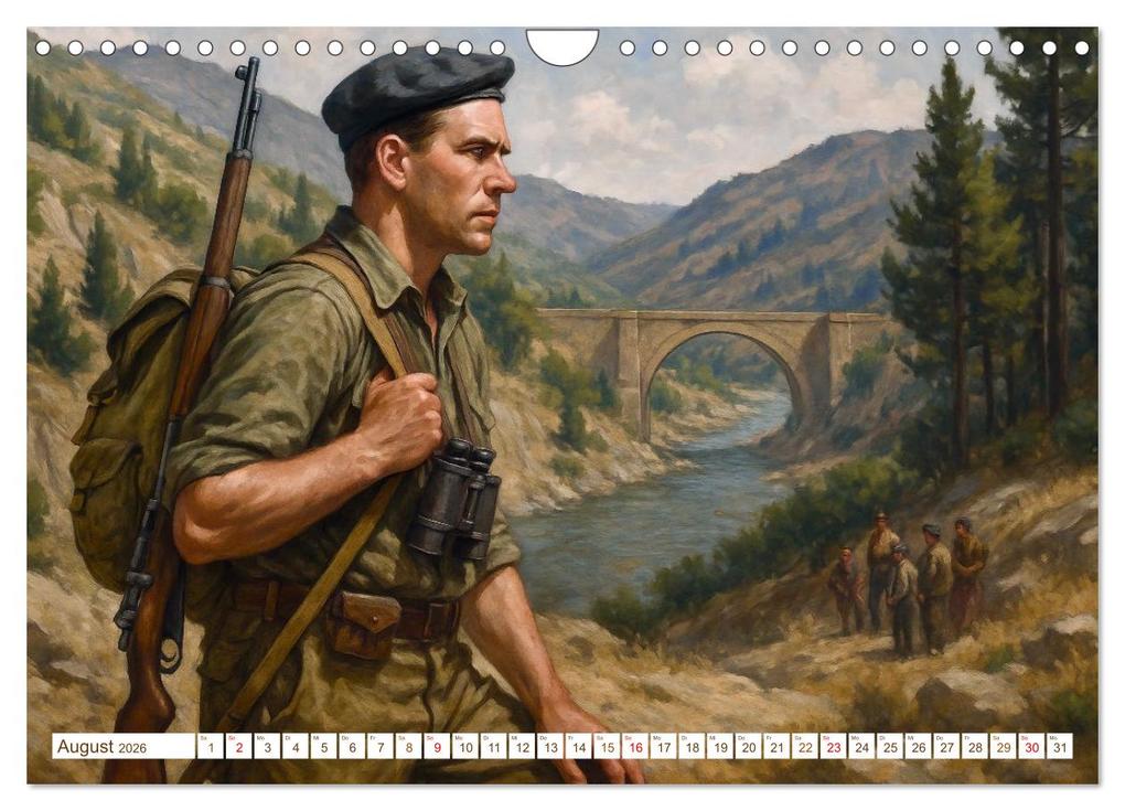 Weitere Ansicht: Ernest Hemingway (Wandkalender 2026 DIN A4 quer), CALVENDO Monatskalender | Steffani Lehmann, Calvendo