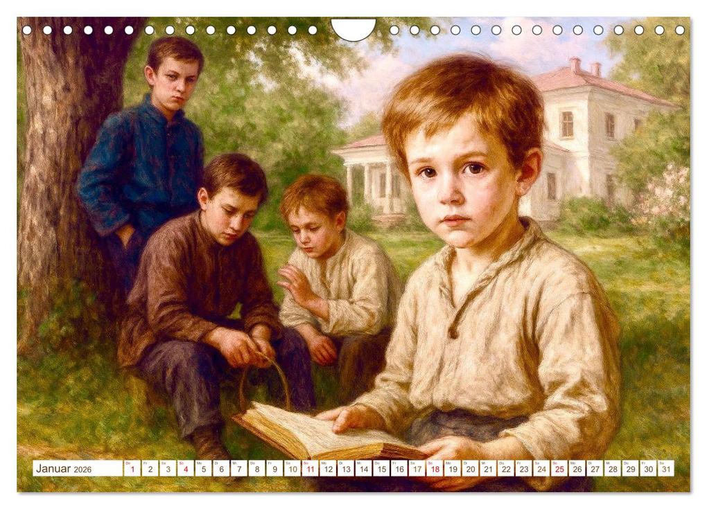 Weitere Ansicht: Leo Tolstoi (Wandkalender 2026 DIN A4 quer), CALVENDO Monatskalender | Steffani Lehmann, Calvendo