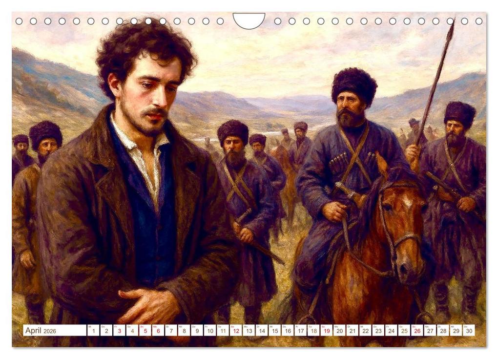 Weitere Ansicht: Leo Tolstoi (Wandkalender 2026 DIN A4 quer), CALVENDO Monatskalender | Steffani Lehmann, Calvendo