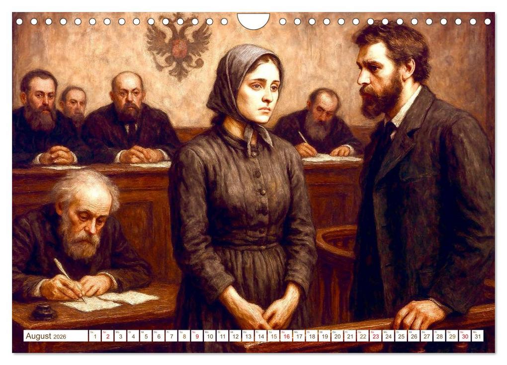 Weitere Ansicht: Leo Tolstoi (Wandkalender 2026 DIN A4 quer), CALVENDO Monatskalender | Steffani Lehmann, Calvendo