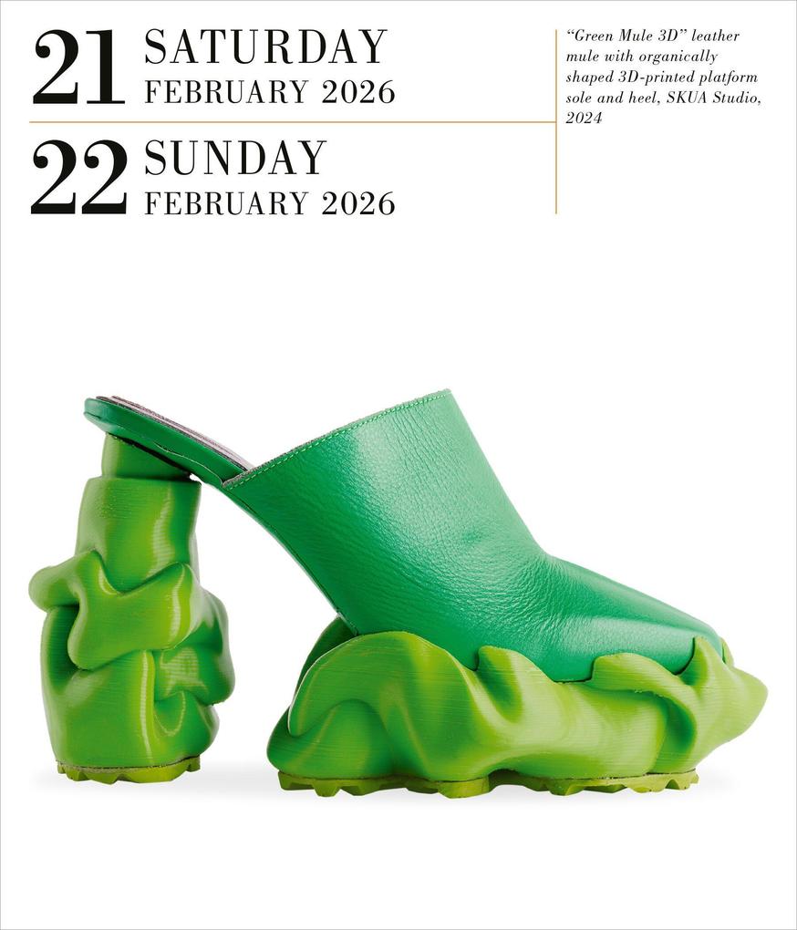 Weitere Ansicht: Shoes Page-A-Day(r) Gallery Calendar 2026 | Workman Calendars