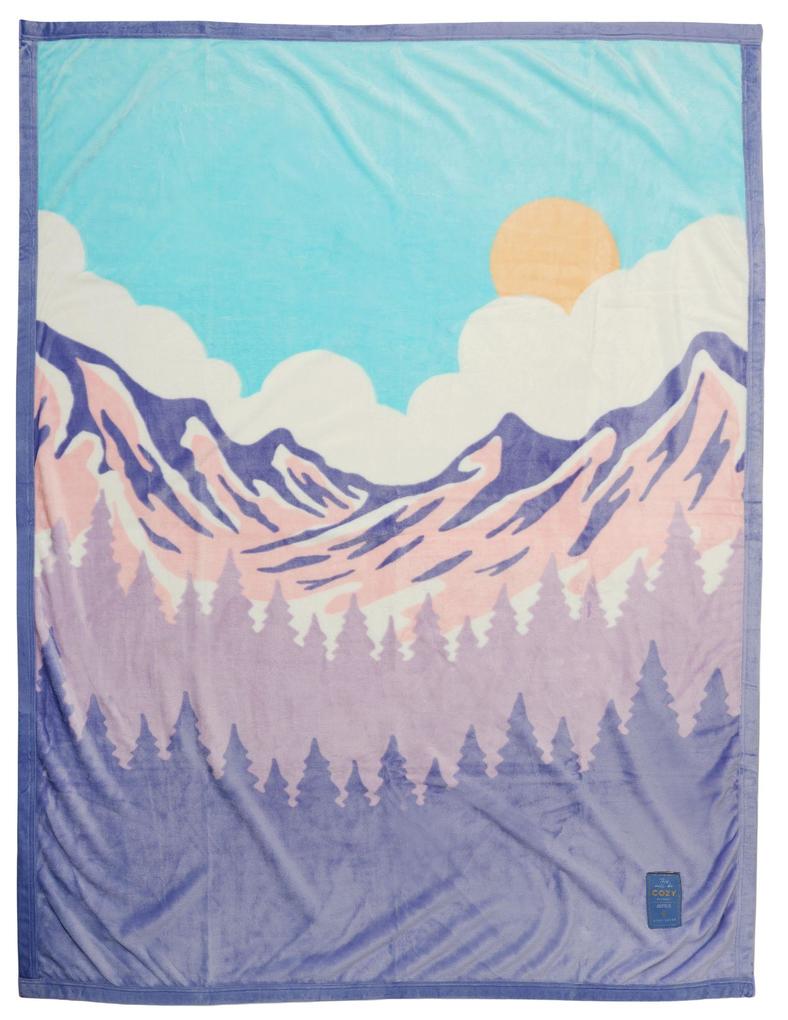 Weitere Ansicht: Green Valley Fleecedecke 'Mountain Hug'