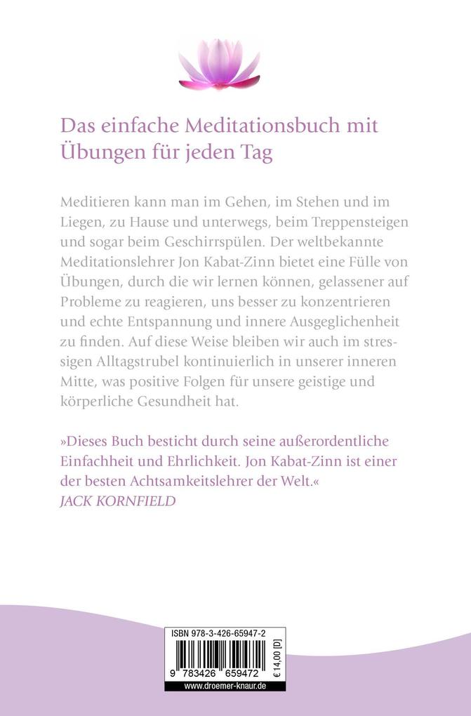 Weitere Ansicht: Im Alltag Ruhe finden | Jon Kabat-Zinn