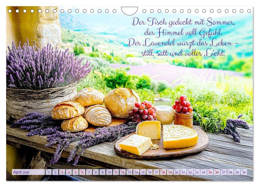 Weitere Ansicht: Im Duft des Lavendels - Mit Achtsamkeit durchs Leben (Wandkalender 2026 DIN A4 quer), CALVENDO Monatskalender | Anja Frost, Calvendo