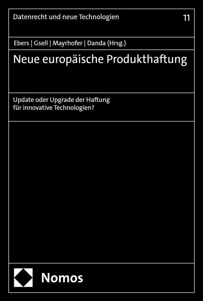 Produktbild: Neue europäische Produkthaftung
