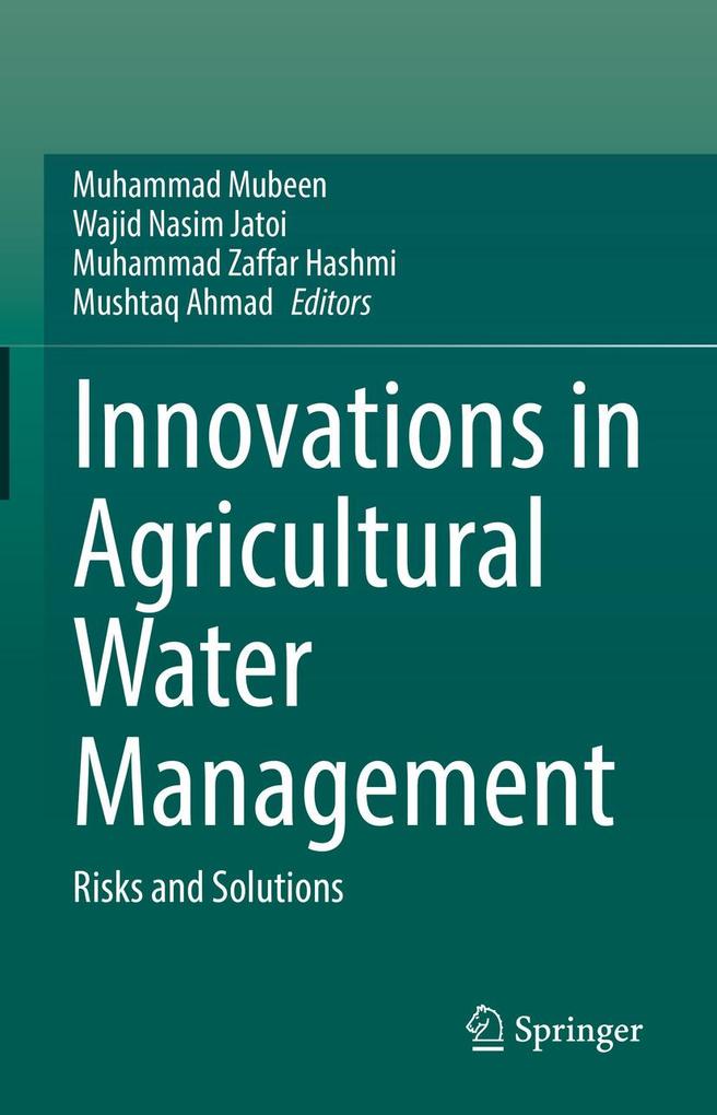 Produktbild: Innovations in Agricultural Water Management