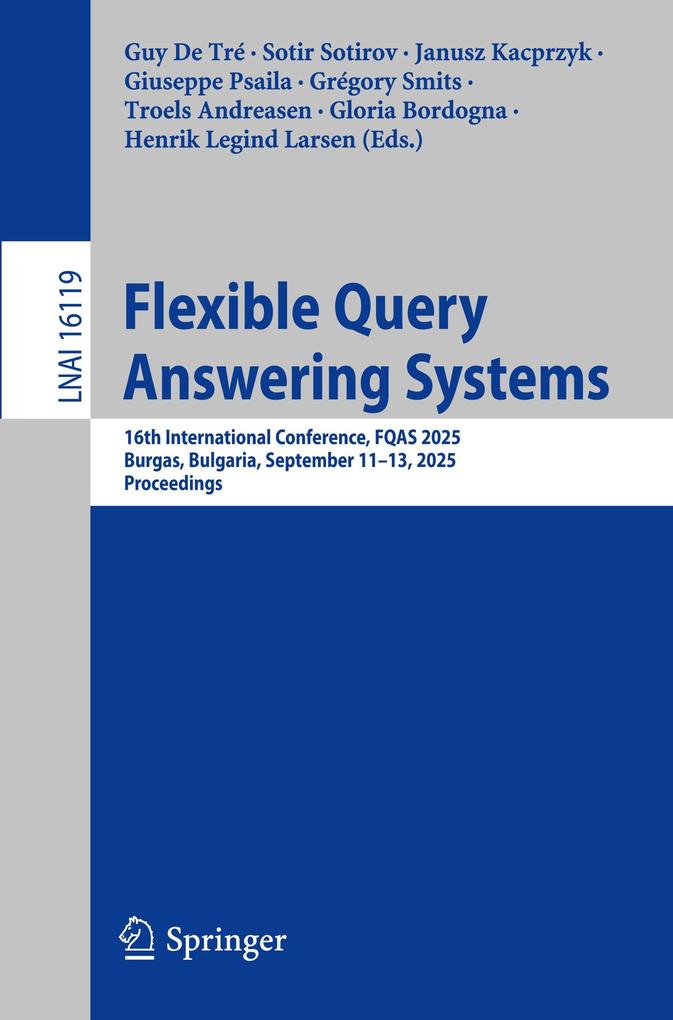Produktbild: Flexible Query Answering Systems