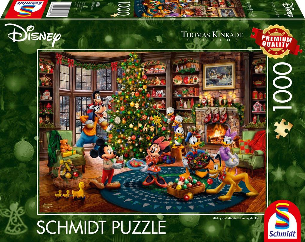 Produktbild: Disney, Mickey & Minnie Trimming The Tree