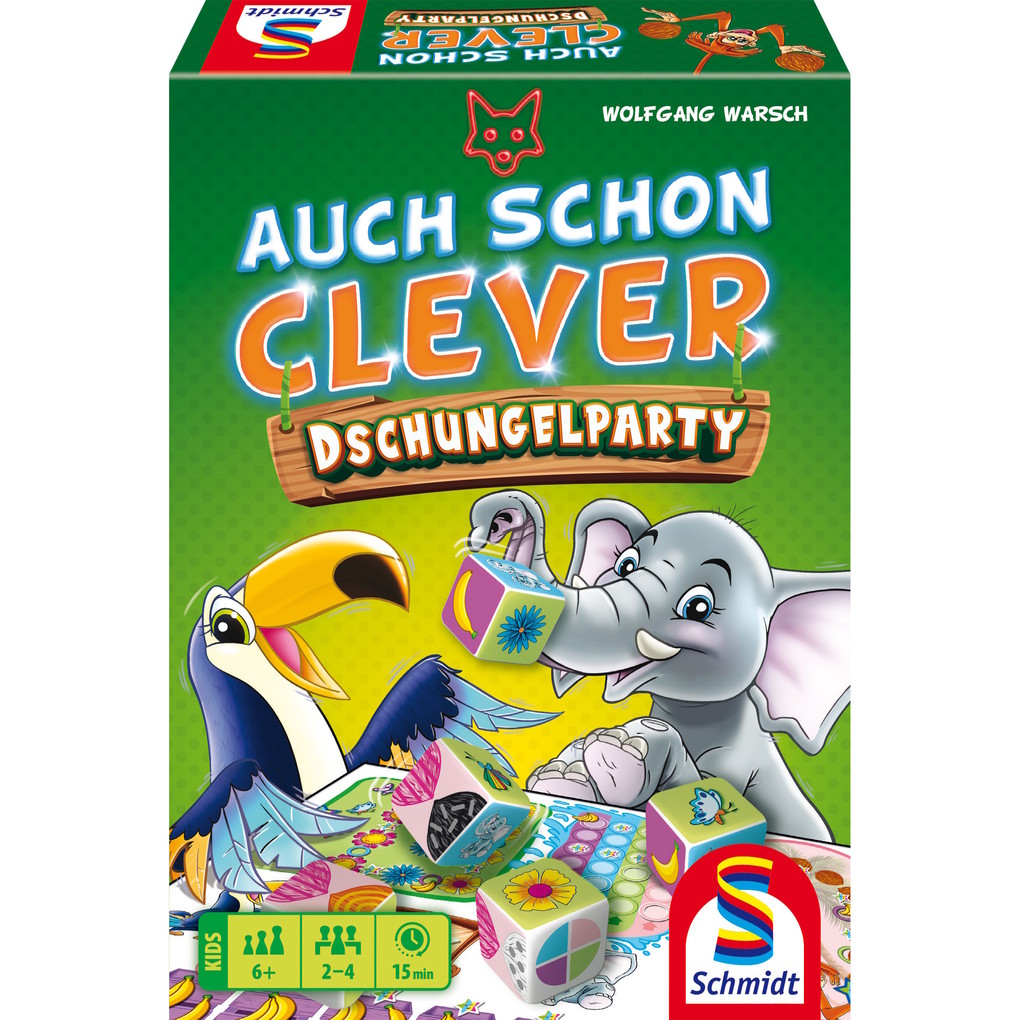 Produktbild: Auch schon clever - Dschungelparty | Wolfgang Warsch