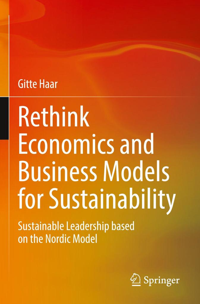 Produktbild: Rethink Economics and Business Models for Sustainability | Gitte Haar