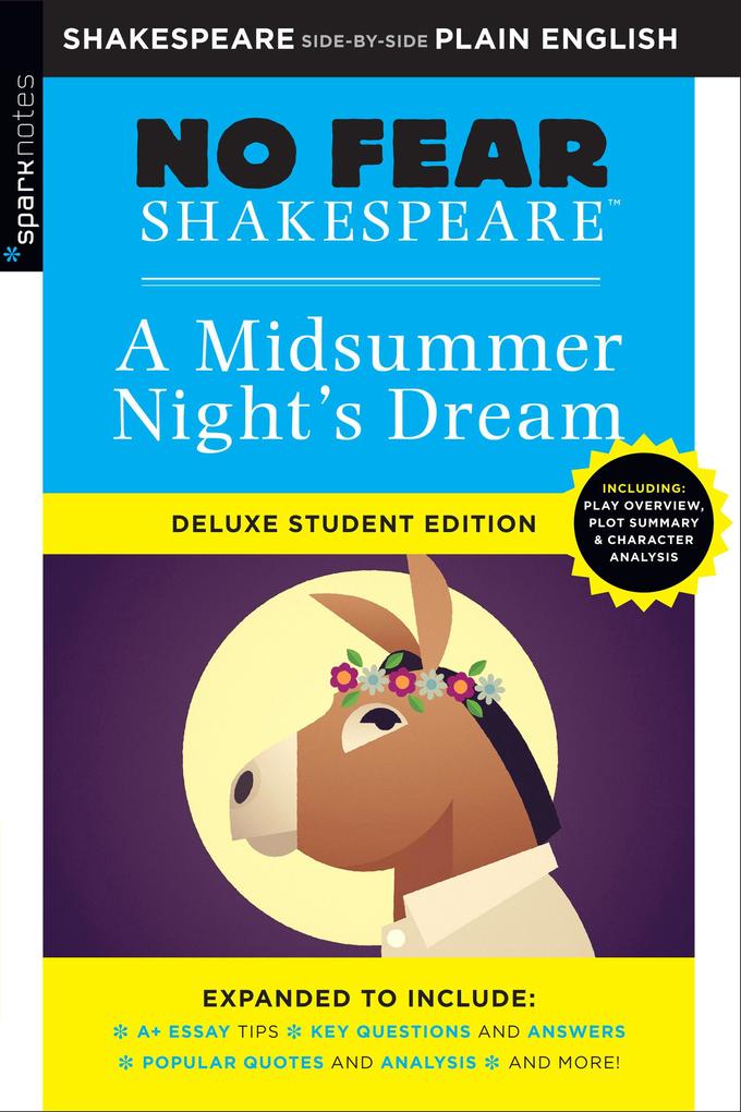 Produktbild: A Midsummer Night's Dream | William Shakespeare, Sparknotes