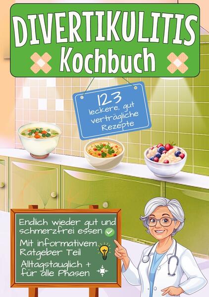 Produktbild: Divertikulitis Kochbuch | Leonardo Oliver Bassard