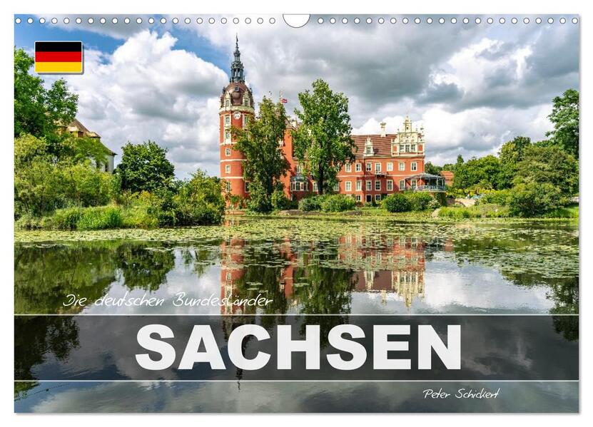 Produktbild: Die deutschen Bundesländer - Sachsen (Wandkalender 2026 DIN A3 quer), CALVENDO Monatskalender | Peter Schickert, Calvendo
