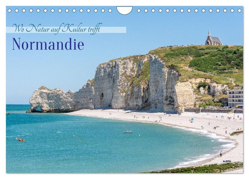 Produktbild: Normandie - Wo Natur auf Kultur trifft (Wandkalender 2026 DIN A4 quer), CALVENDO Monatskalender | Dietmar Janietz, Calvendo