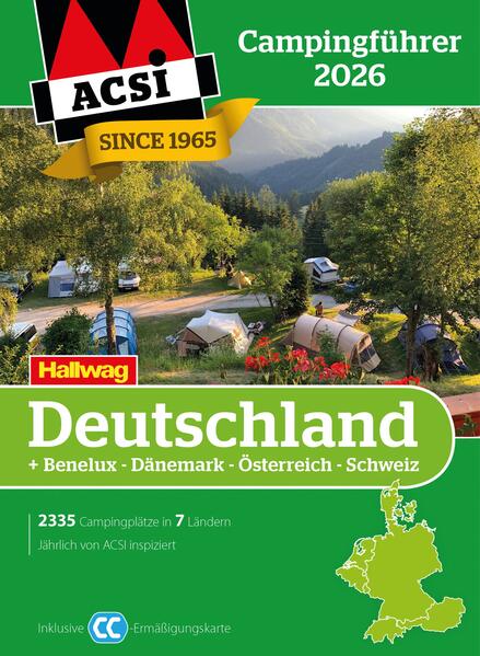 Produktbild: ACSI Campingführer Deutschland 2026