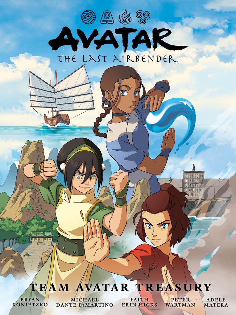 Produktbild: Avatar: The Last Airbender--Team Avatar Treasury Library Edition | Faith Erin Hicks, Bryan Konietzko, Michael Dante DiMartino