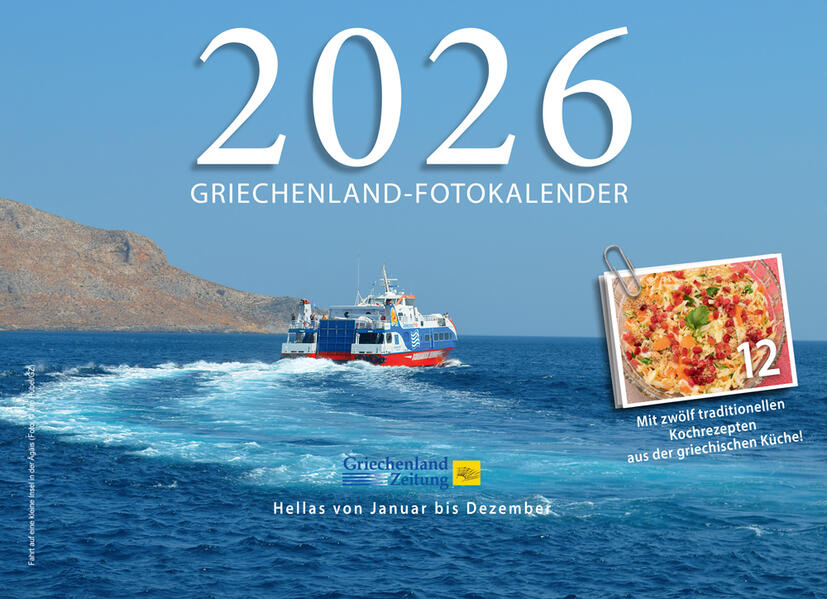 Produktbild: Griechenland-Foto-Kalender 2026