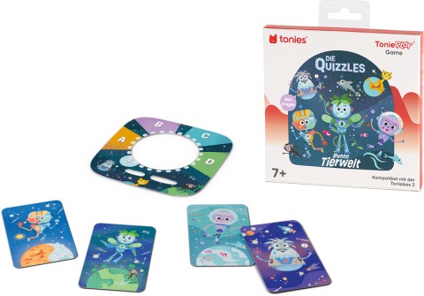 Produktbild: Tonieplay - Die Quizzles: Bunte Tierwelt