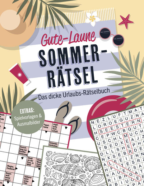 Produktbild: Gute-Laune-Sommerrätsel | Naumann & Göbel Verlag