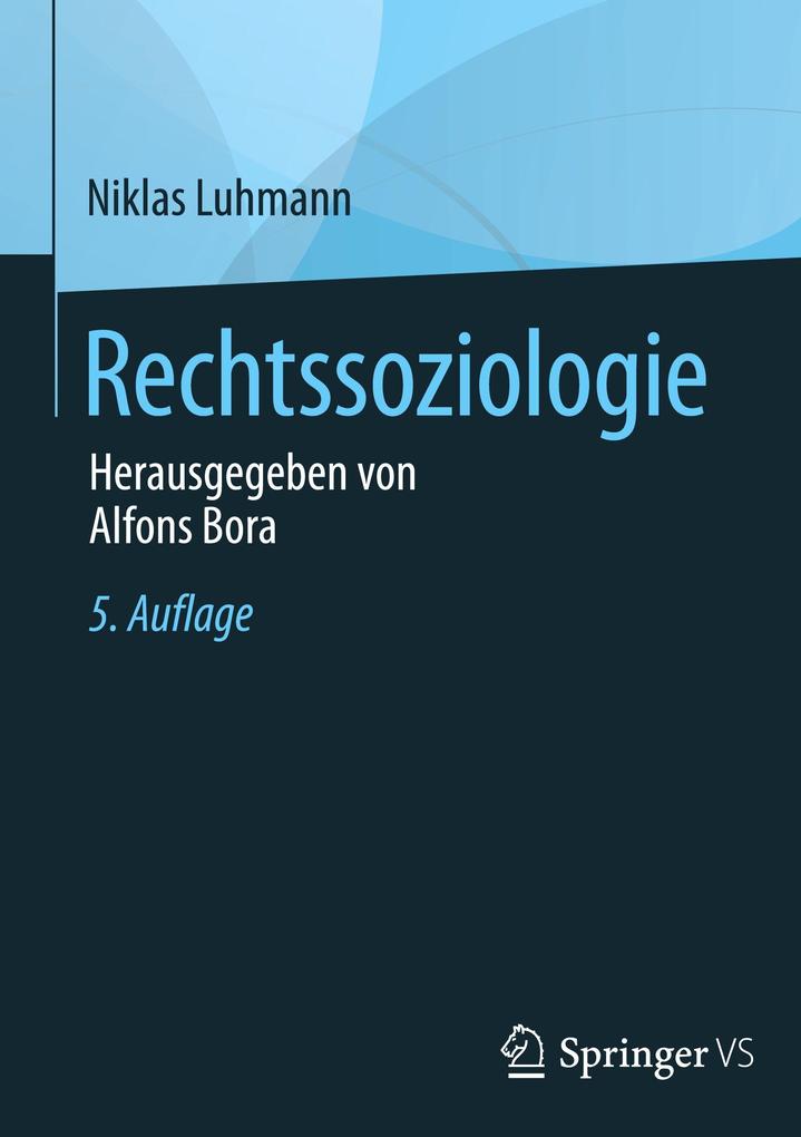 Produktbild: Rechtssoziologie | Niklas Luhmann