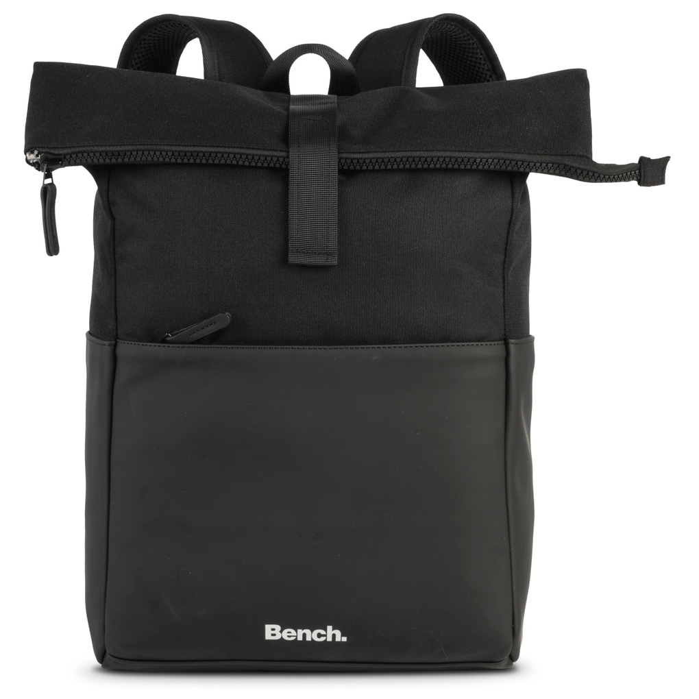 Produktbild: BENCH Rucksack Rolltop style, schwarz, bis zu 17 Liter