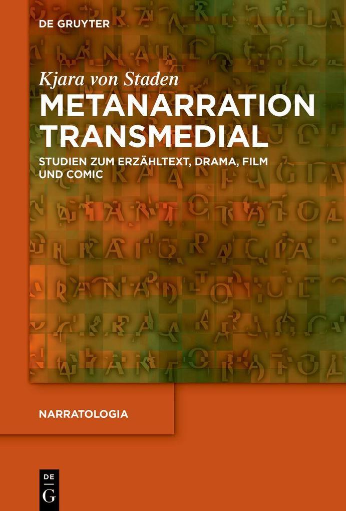 Produktbild: Metanarration transmedial | Kjara von Staden