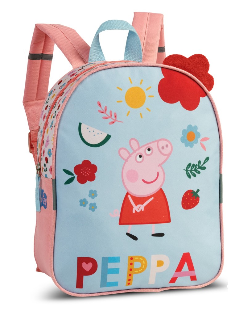 Produktbild: SIEBER Glühwürmchen - Kinderrucksack Peppa Pig, hellblau