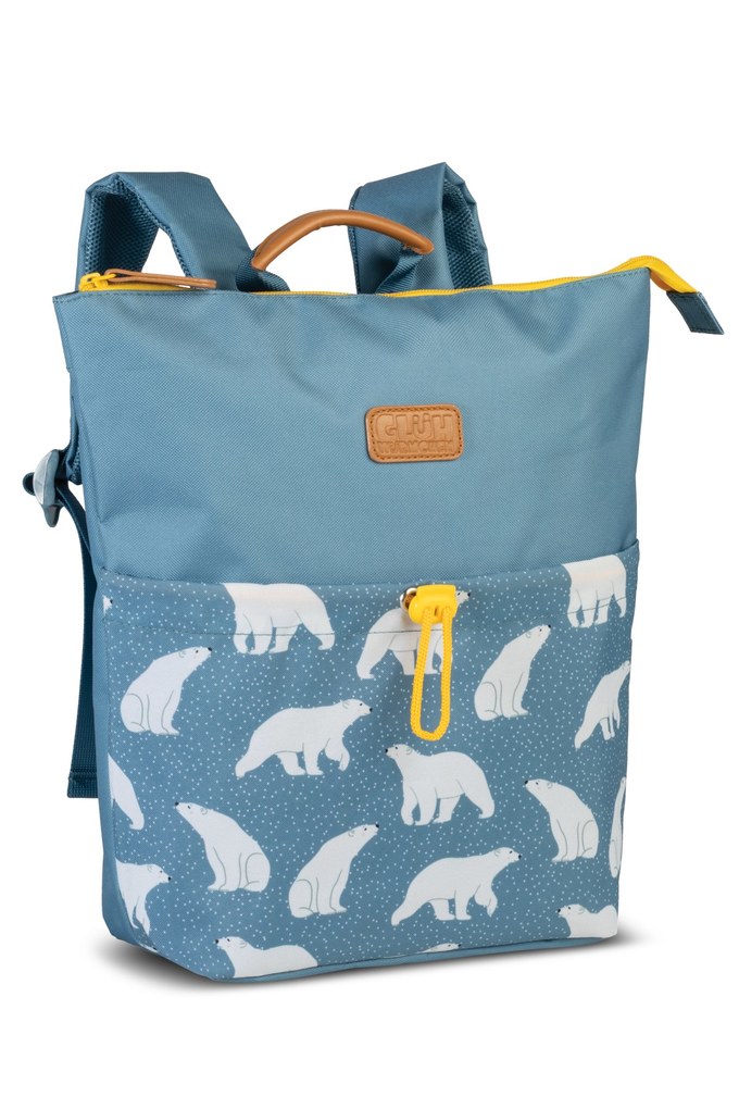 Produktbild: SIEBER Glühwürmchen - Kinderrucksack Lotte, graublau