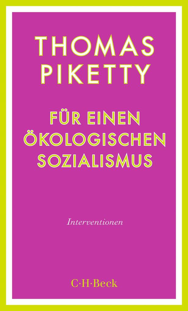 Produktbild: Für einen ökologischen Sozialismus | Thomas Piketty