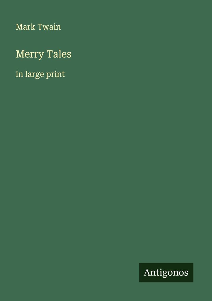 Produktbild: Merry Tales | Mark Twain