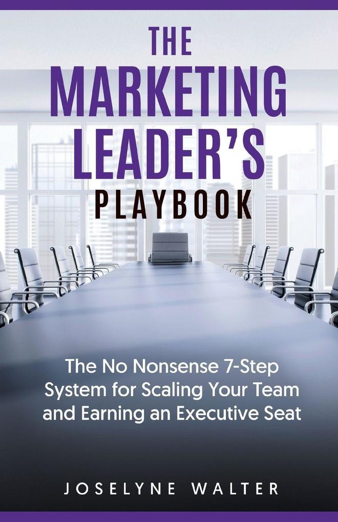 Produktbild: The Marketing Leader's Playbook | Joselyne Walter