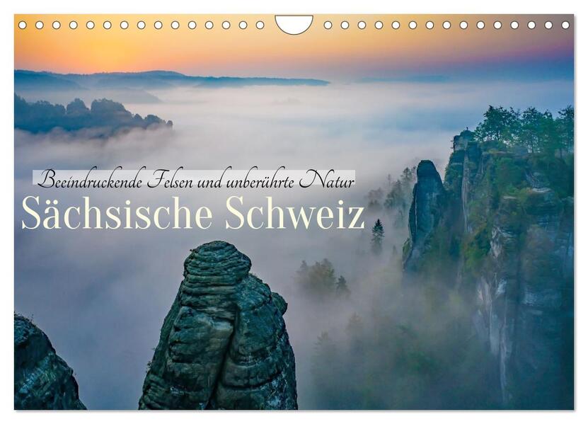Produktbild: Sächsische Schweiz - Beeindruckende Felsen und unberührte Natur (Wandkalender 2026 DIN A4 quer), CALVENDO Monatskalender | Thomas Bugdoll, Calvendo